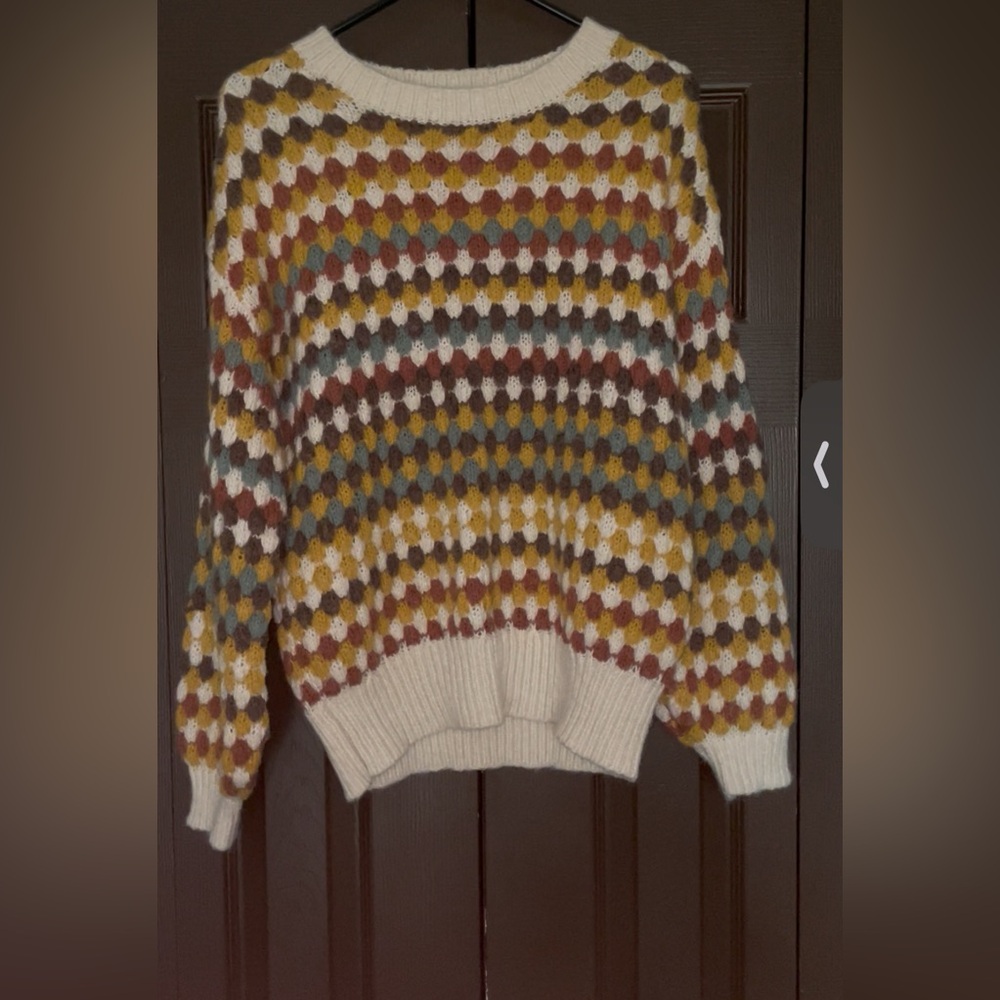 Colorful Geometric Women's Sweater